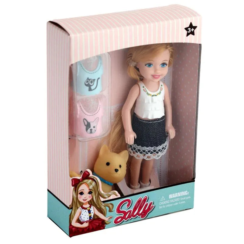 Sally Dress Up Doll with Dog & Accessories - Cloud Nine Stores Cloud Nine Stores