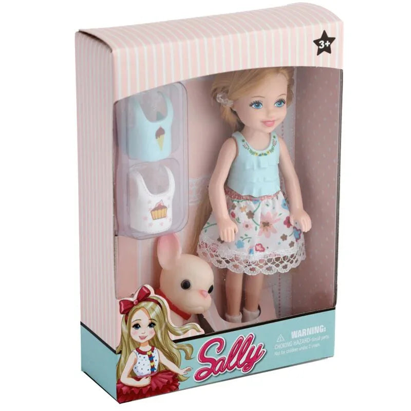 Sally Dress Up Doll with Dog & Accessories - Cloud Nine Stores Cloud Nine Stores