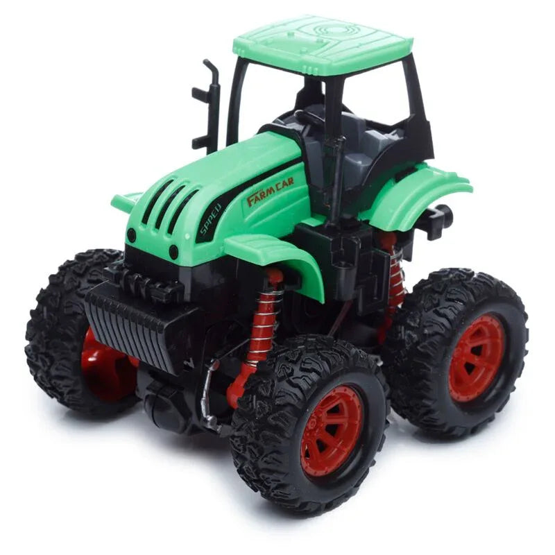 4x4 Stunt Tractor Friction Push/Pull Action Toy - Cloud Nine Stores Cloud Nine Stores