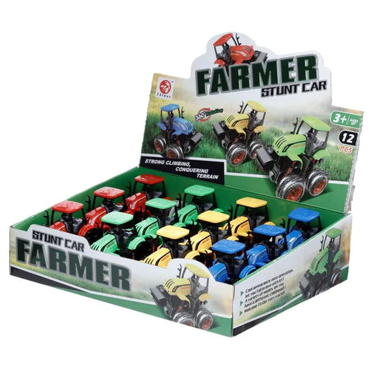 4x4 Stunt Tractor Friction Push/Pull Action Toy - Cloud Nine Stores