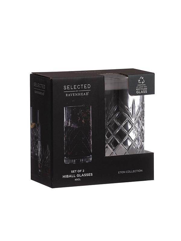 Ravenhead Eton Set of 2 Hiball Glasses - Cloud Nine Stores