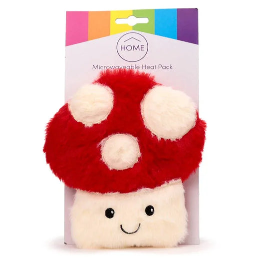 Mushroom Toadstool Microwavable Plush Lavender Heat Pack - Cloud Nine Stores