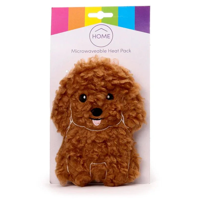 Cavapoo Fluffy Dog Microwavable Plush Lavender Heat Pack - Cloud Nine Stores Cloud Nine Stores