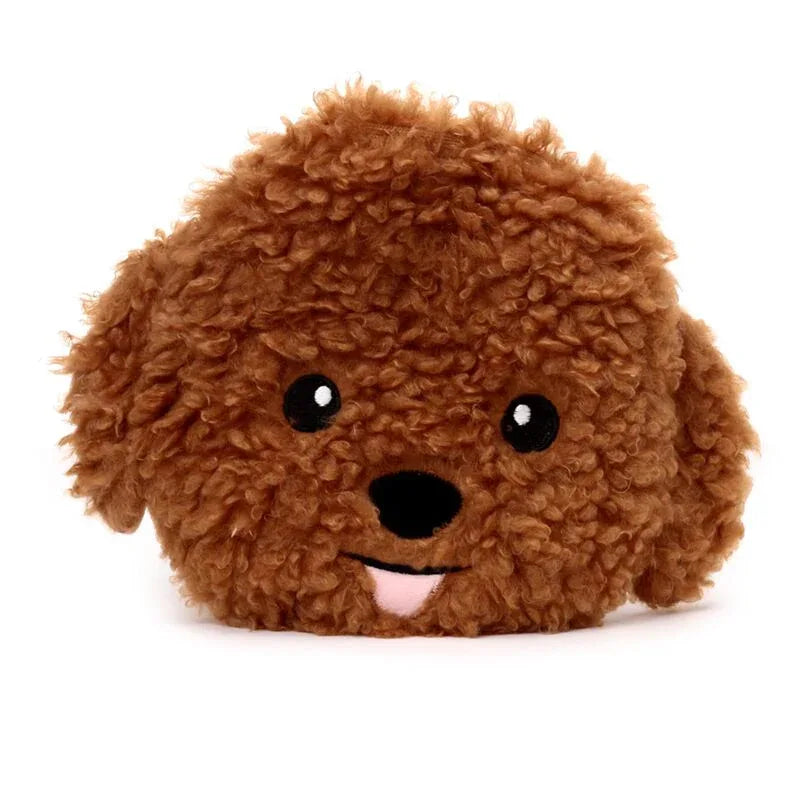 Cavapoo Fluffy Dog Head Microwavable Plush Lavender Heat Pack - Cloud Nine Stores