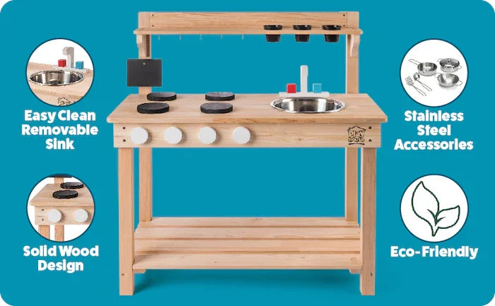 PLAYHOUSE MARVELLOUS MUD KITCHEN - Cloud Nine Stores