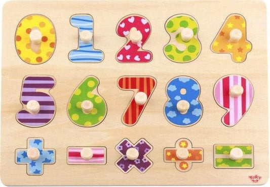 Wooden Number Puzzle - Cloud Nine Stores