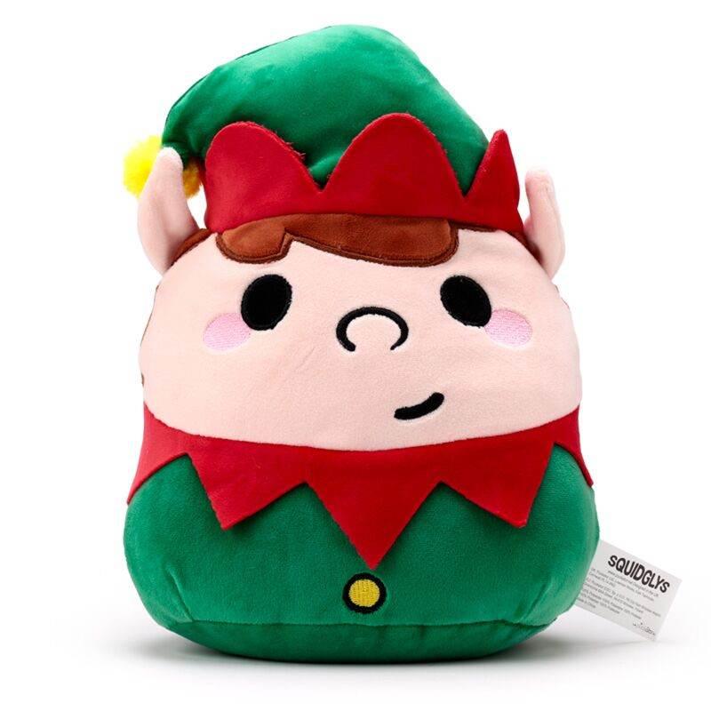 Squidglys Christmas Festive Friends Austin the Elf Plush Toy - Cloud Nine Stores