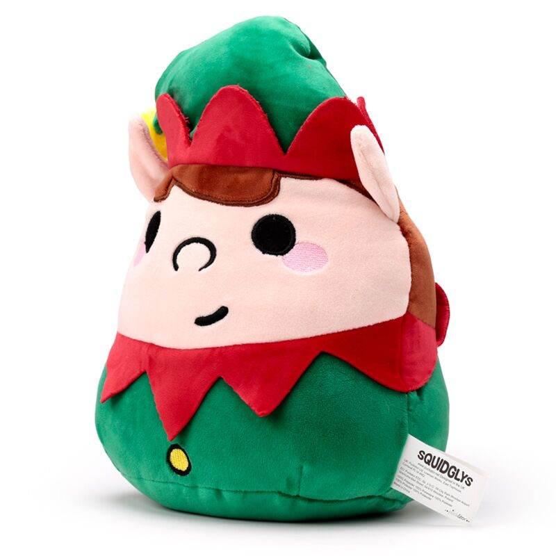 Squidglys Christmas Festive Friends Austin the Elf Plush Toy - Cloud Nine Stores