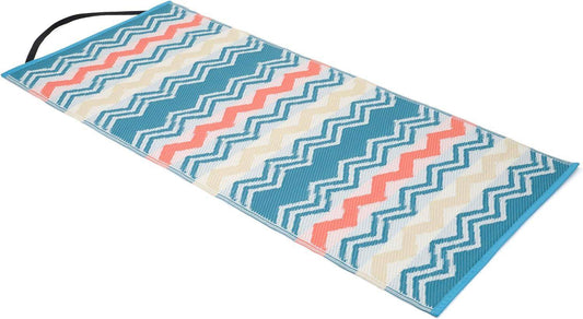 Yello Delux Woven Zig Zag Beach Mat - Cloud Nine Stores