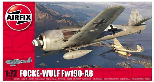 Airfix A01020A Focke Wulf Fw190A-8 Model Aircraft kit - Cloud Nine Stores