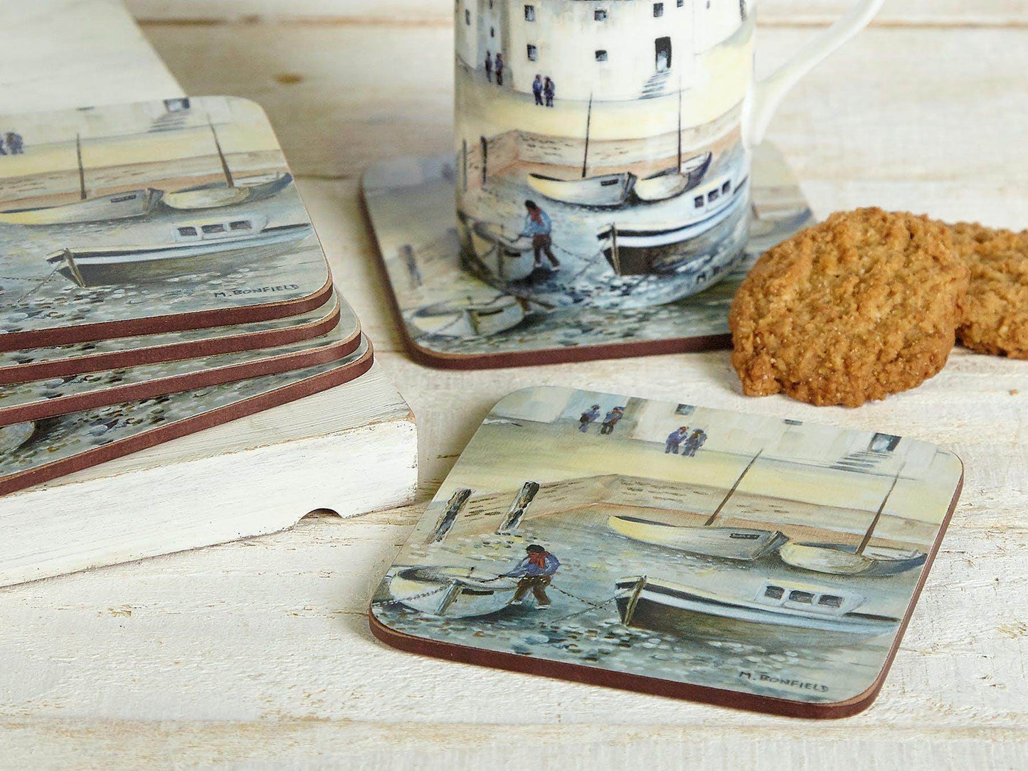 CORNISH HARBOUR COASTER – SET OF 6 - Cloud Nine Stores