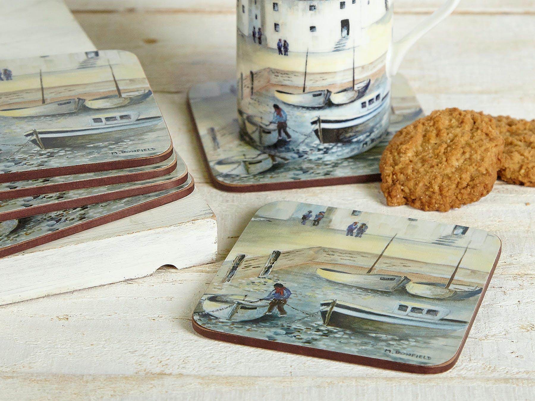 CORNISH HARBOUR COASTER – SET OF 6 - Cloud Nine Stores