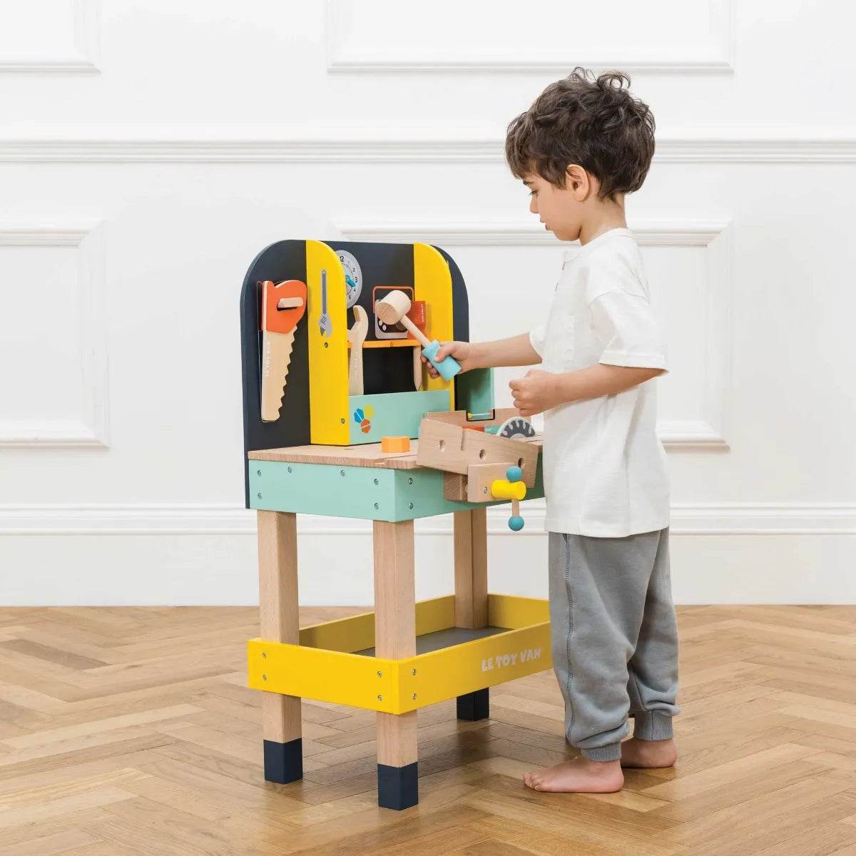 Le Toy Van Alex's Toy Work Bench - Cloud Nine Stores