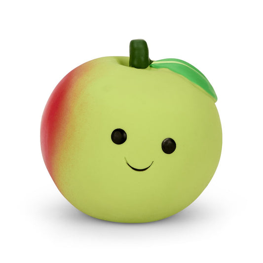 Foodie Faces Latex Apple Dog Toy LRG