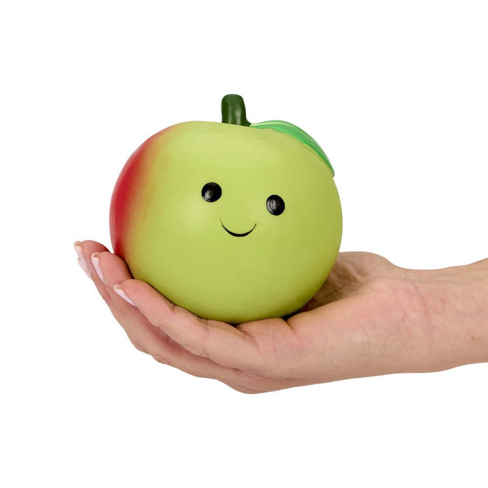 Foodie Faces Latex Apple Dog Toy LRG Cloud Nine Stores