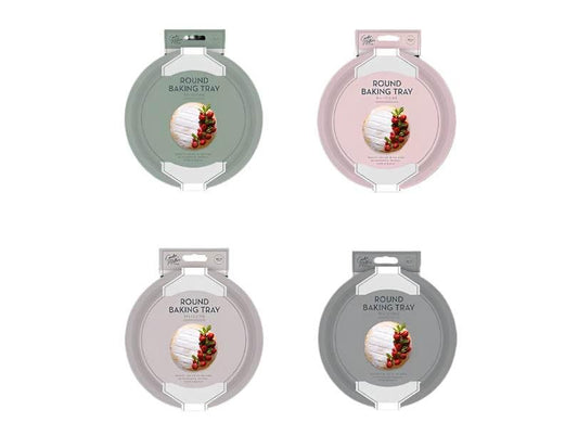 Natural Silicone Round Baking Tray 18cm - Cloud Nine Stores