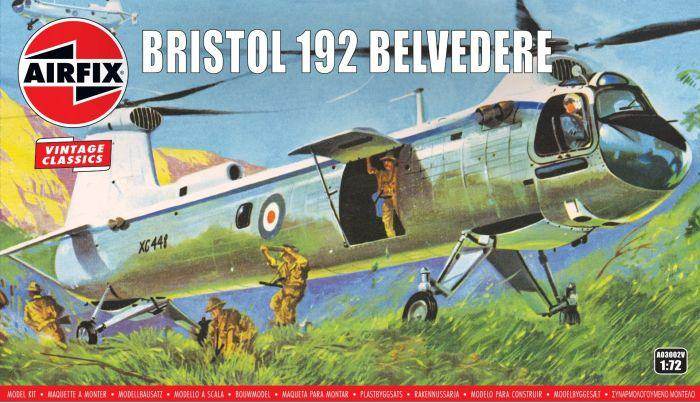 Airfix 1/72 Bristol 192 Belvedere # 03002V - Cloud Nine Stores