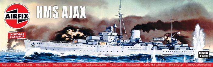 Airfix 1/600 H.M.S. Ajax # 03204V - Cloud Nine Stores