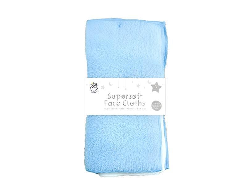 Baby Face Cloths - 3 Pack - Cloud Nine Stores