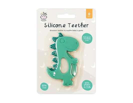 Dinosaur Silicone Teether - Cloud Nine Stores