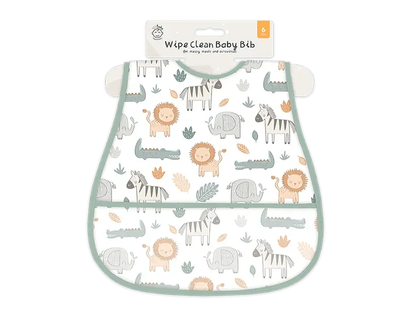 Wipe Clean Baby Bib - Cloud Nine Stores