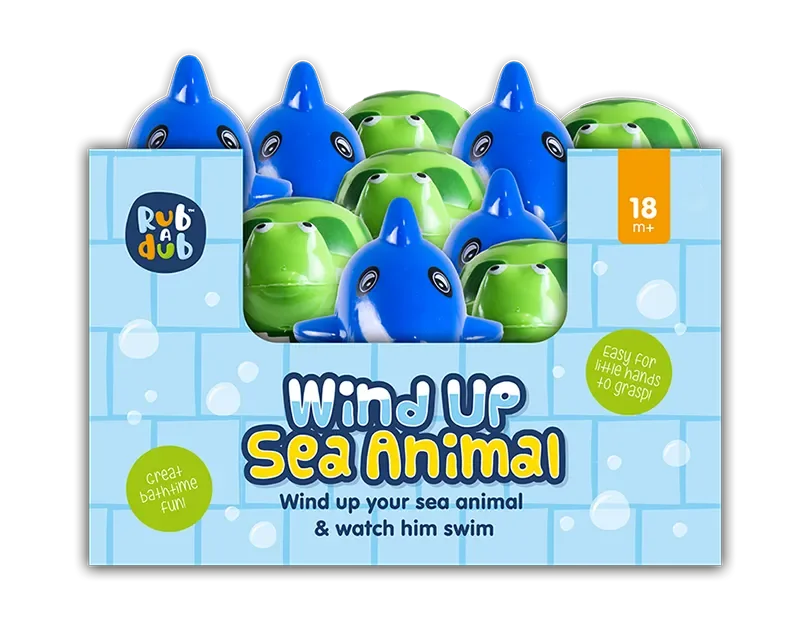 Sea Animal Wind Up Bath Toy