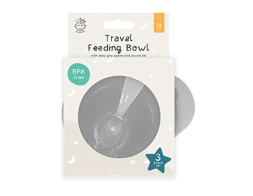 Travel Feeding Bowl and Spoon Set - Cloud Nine Stores