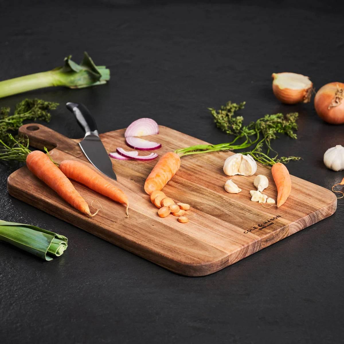 Cole & Mason Barkway Acacia Chopping Board - Medium - Cloud Nine Stores