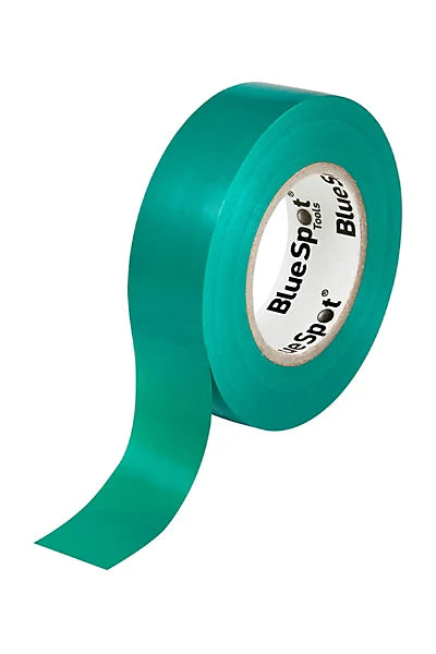 Blue Spot Tools - 20M Green PVC Electrical Tape