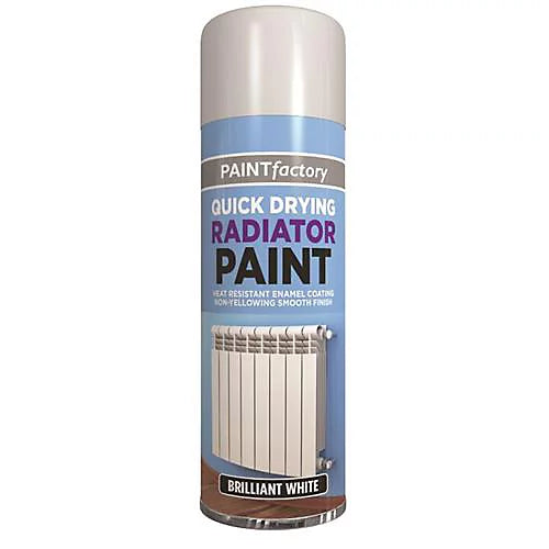 Brilliant White Radiator Paint 300ml