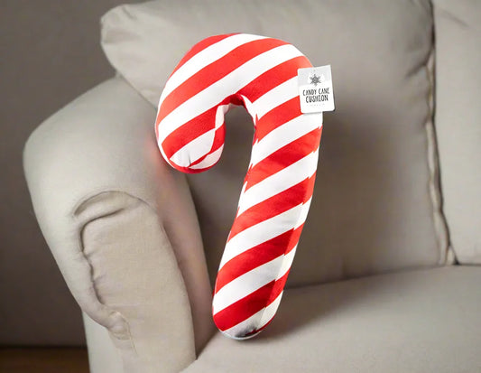 Candy Cane Cushion 40cm x 22cm - Cloud Nine Stores