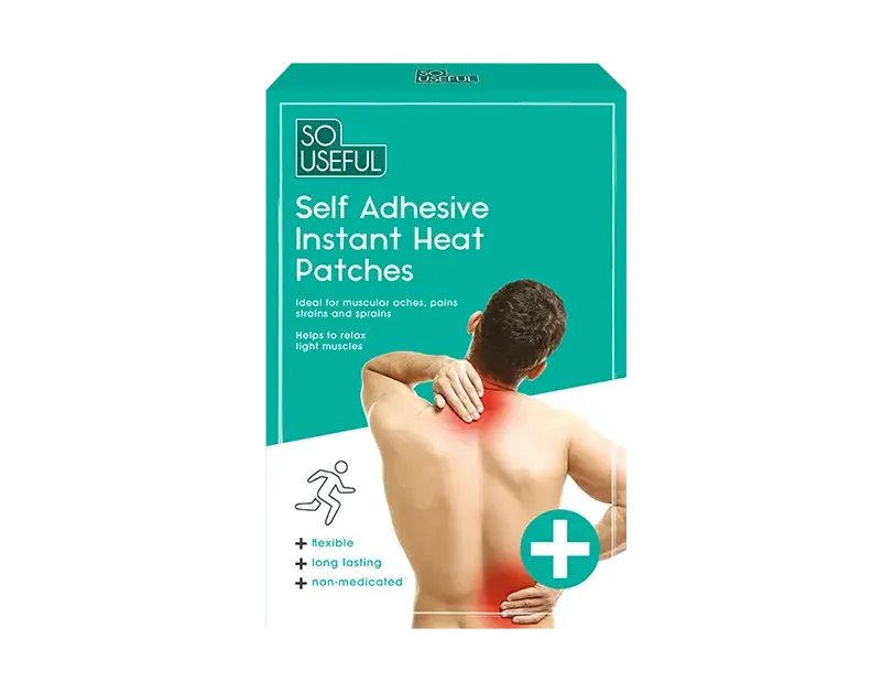 Self Adhesive Instant Heat Pads 2pk