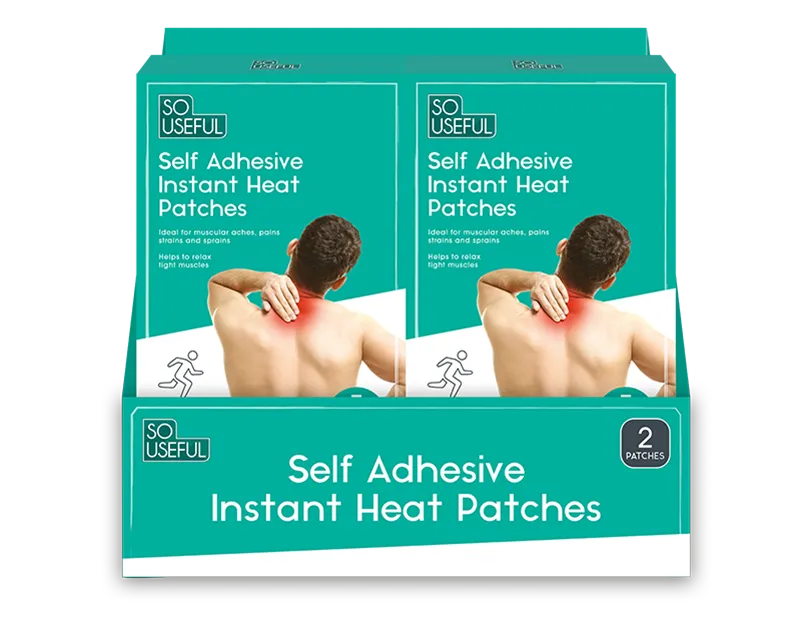 Self Adhesive Instant Heat Pads 2pk