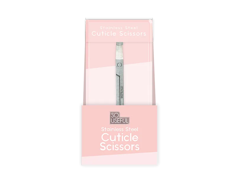 Stainless Steel Cuticle Scissors Cloud Nine Stores