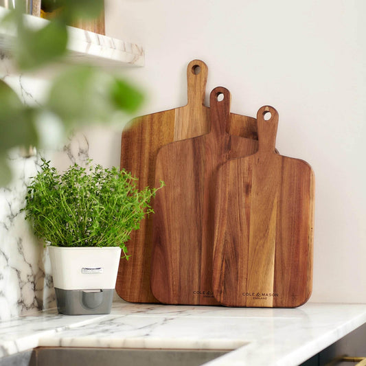 Cole & Mason Large Barkway Acacia Chopping Board- Large - Cloud Nine Stores