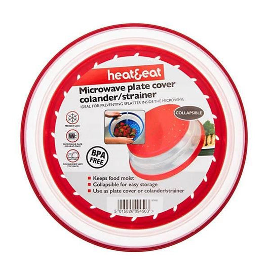 Collapsible Colander Microwave Plate Cover Splatter Guard Kitchen Strainer Sieve - Cloud Nine Stores