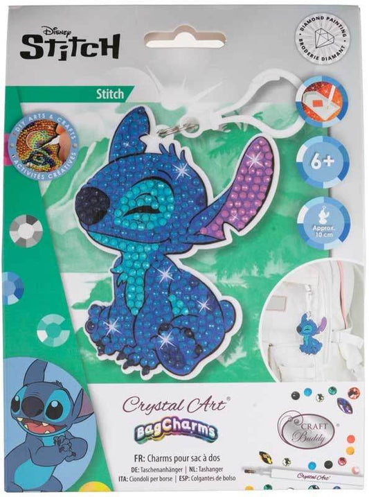 CRAFT BUDDY - STITCH CRYSTAL ART BAG CHARM - Cloud Nine Stores