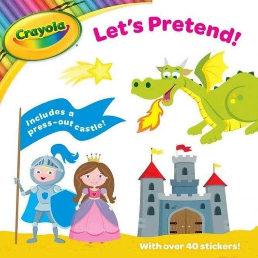Crayola Lets Pretend Colouring Book - Cloud Nine Stores