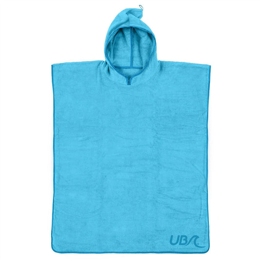 Urban Beach Junior Cotton Poncho- Aqua - Cloud Nine Stores