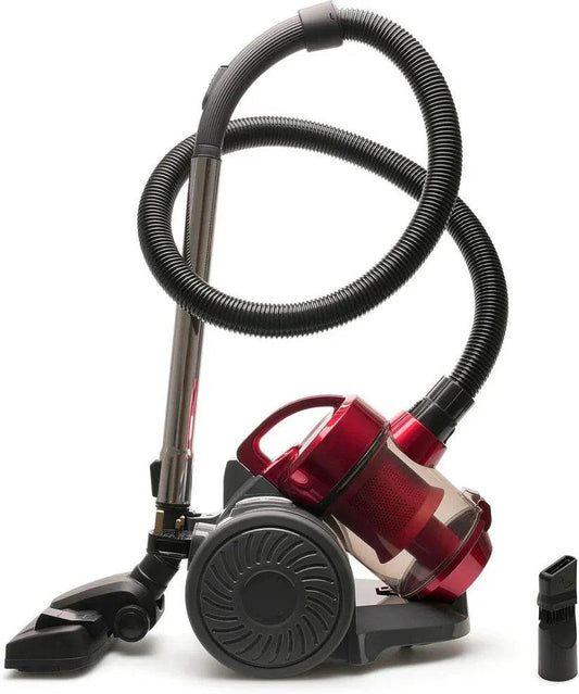 HomeLife 800w Bagless Corded Cyclone Vacuum - Red - Cloud Nine Stores