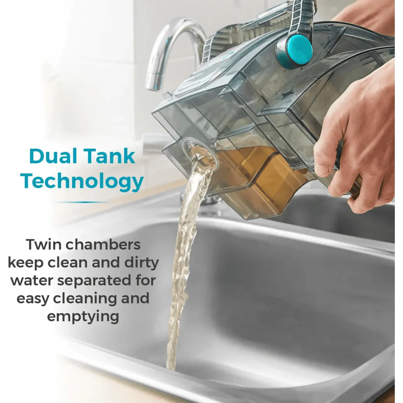 Tower T548002 TCW5 AQUAJET PLUS Carpet Washer, Blue and Grey - Cloud Nine Stores