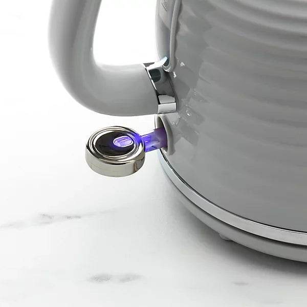 Daewoo Sienna Cordless Jug Kettle 1.7 Litre Rapid Boil Grey SDA2481GE - Cloud Nine Stores