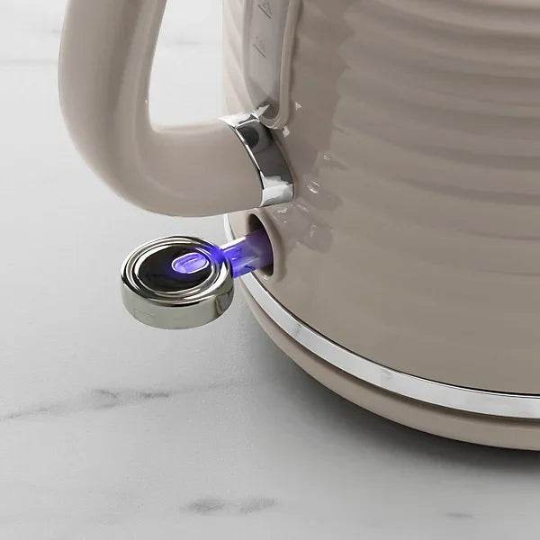 Daewoo Sienna Cordless Jug Kettle 1.7 Litre Rapid Boil Taupe SDA2482GE - Cloud Nine Stores