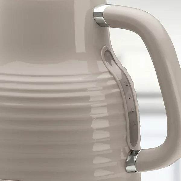 Daewoo Sienna Cordless Jug Kettle 1.7 Litre Rapid Boil Taupe SDA2482GE - Cloud Nine Stores