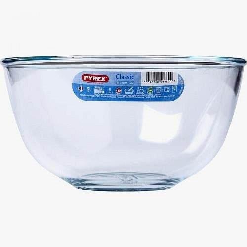 Pyrex Classic Glass Bowl 2.3 Litre Clear - Cloud Nine Stores