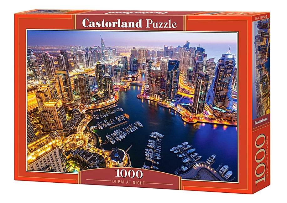 Dubai at Night 1000pc Castorland Puzzle - Cloud Nine Stores