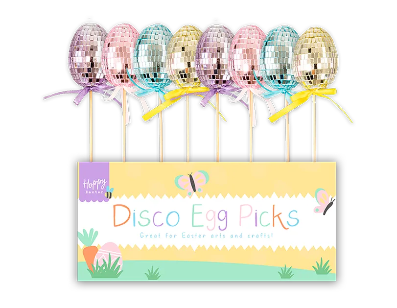 Easter Disco Egg Picks 27.5cm