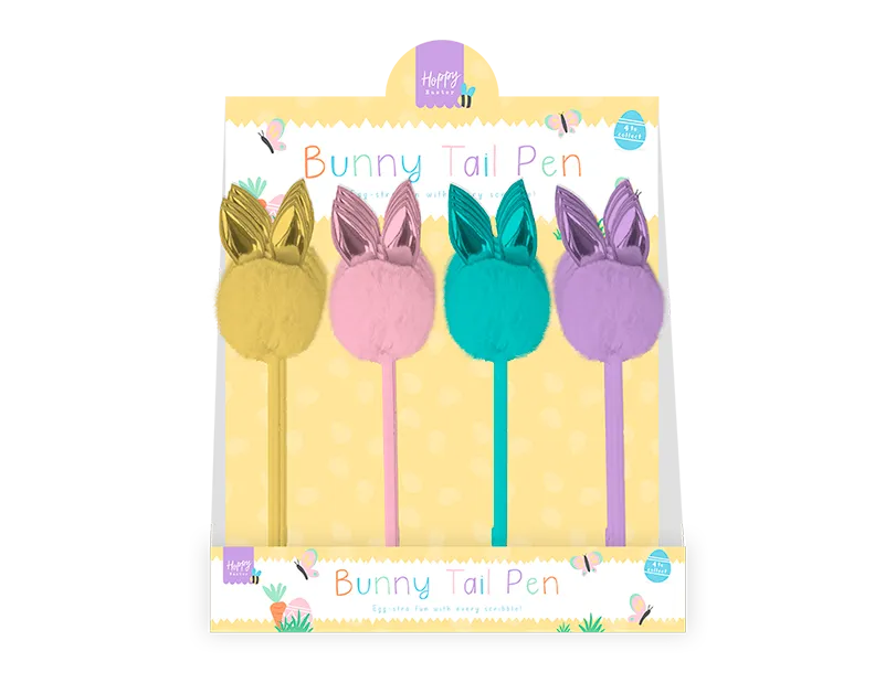 Easter Bunny Fluffy Tail Pen