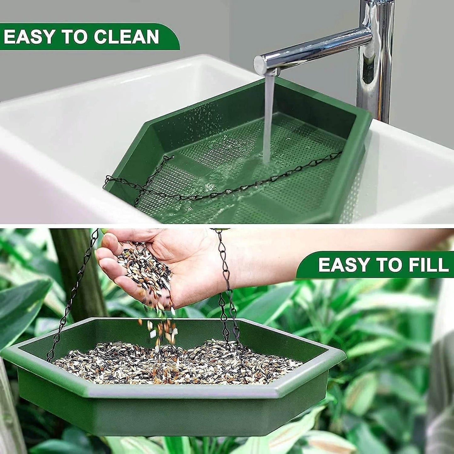2-IN-1 Bird Bath & Feeder - Cloud Nine Stores