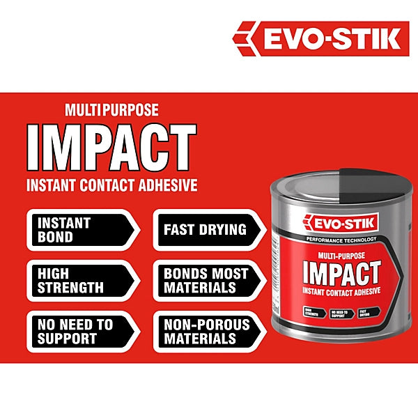 Evo-Stik Impact Contact adhesive 250ml Cloud Nine Stores